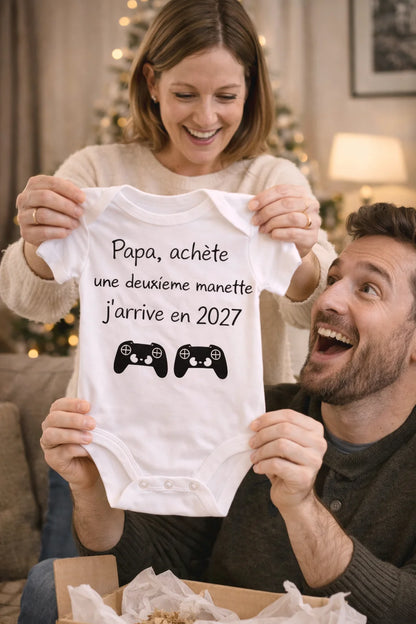 Pack Bodies Bébé Annonce Grossesse Personnalisés | Marraine, Papa, Papi/Mamie | L'Atelier Eure'iginal